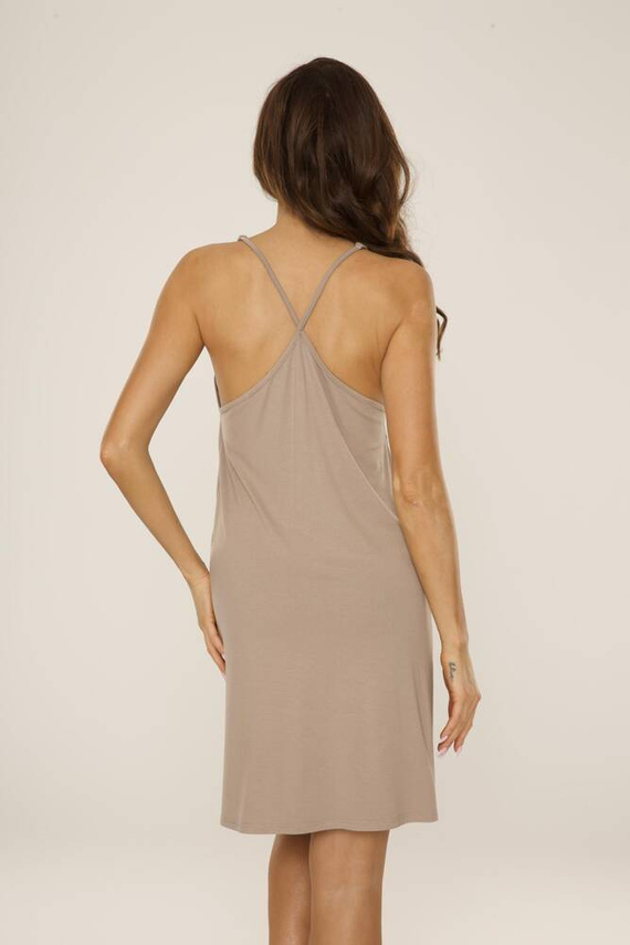 765 Noční košile Carmel De Lafense - light mocha