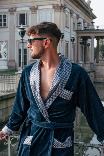 772 Bonjour pánský župan forex - tmavě modrý