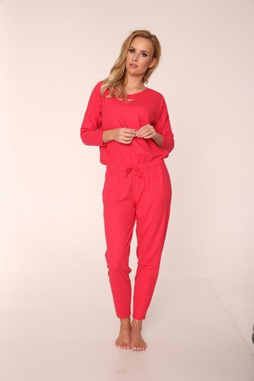 305 Paula Dámský pyžamový kostým - Raspberry