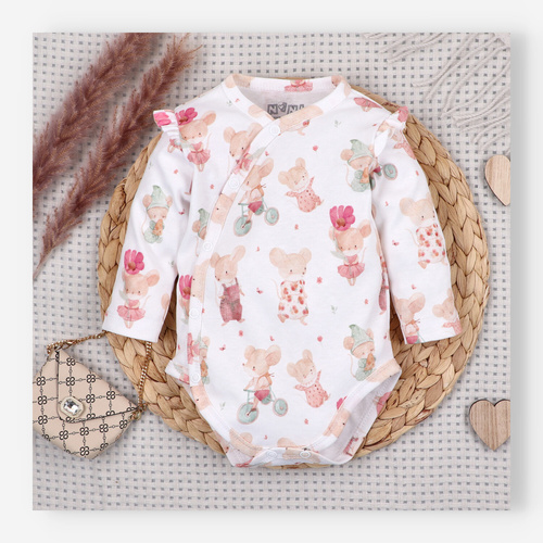 Body Nini Little Mouse 100% organická bavlna, vyrobeno v Polsku