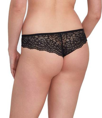 GFT 003 Georgia Gaia dámské brazilské kalhotky - černé