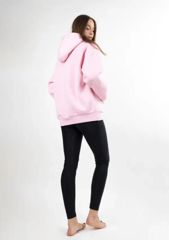 DK-K-B10 DKaren light pink - dámský set legín a halenky, pohodlný a stylový