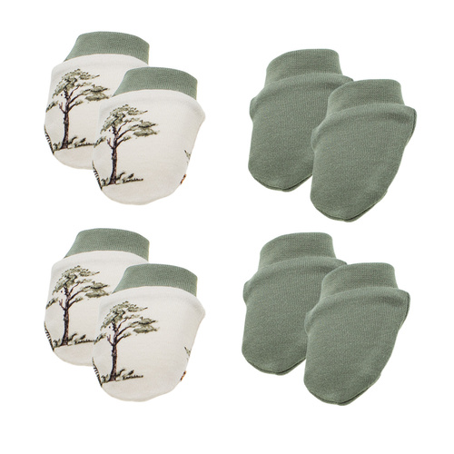 218083 Yogi Bear Kojenecké rukavice Nicol - bavlněné, 4 balení