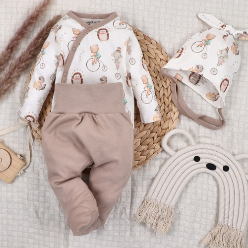 ABN-5597 Dětská čepička Circus Nini - 100% organická bavlna, měkká a bezpečná