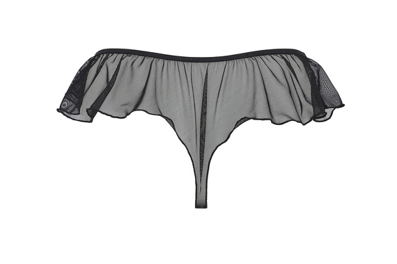 Dianta Tanga Dámská tanga Passion - černá