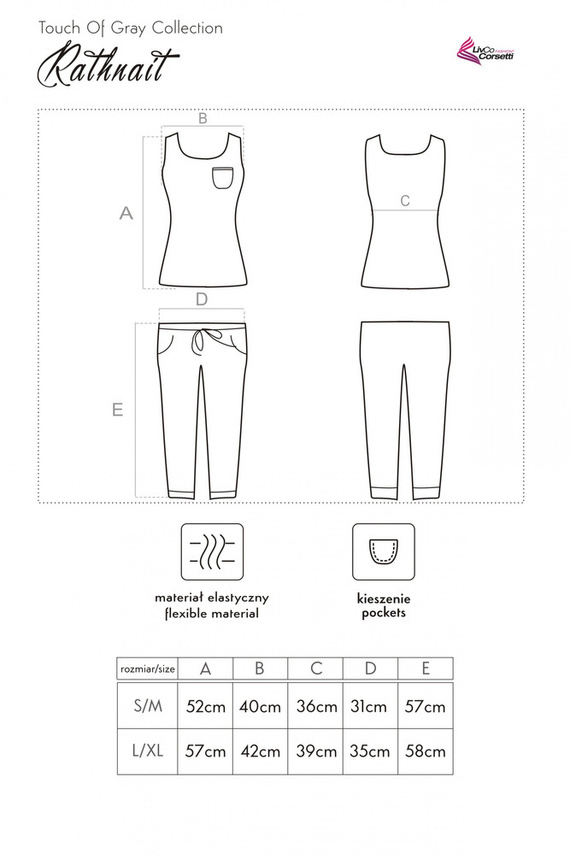 Rathnait LC 90372 Dámský set LivCo Corsetti Fashion