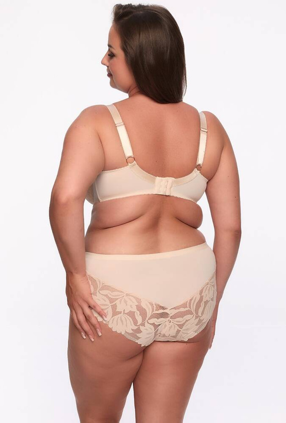 BSM 1134 Keto Polovyztužená podprsenka (poloměkká) Maxi Gaia- béžová