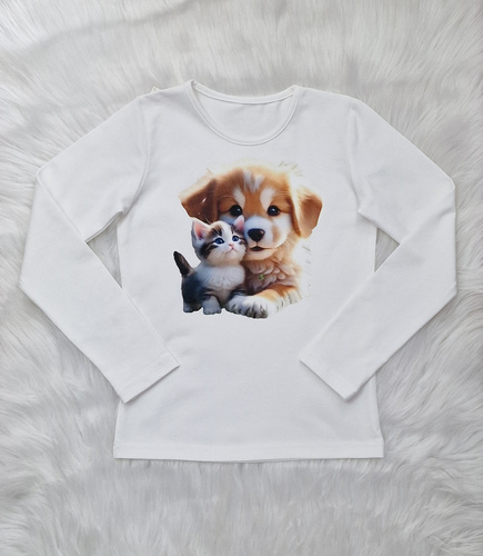 Friends Dětská halenka Bambarillo ecru- jersey | Pohodlí a styl