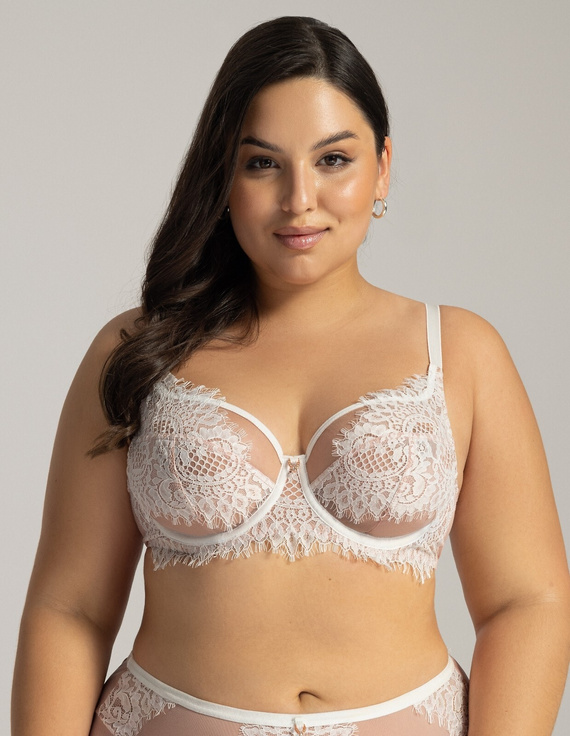 2152 Měkká podprsenka Ava - krémová sušenka