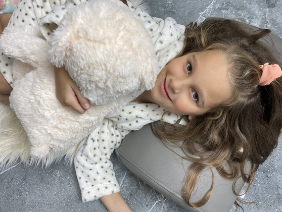 367 Melanie Forex Dětský župan - ecru