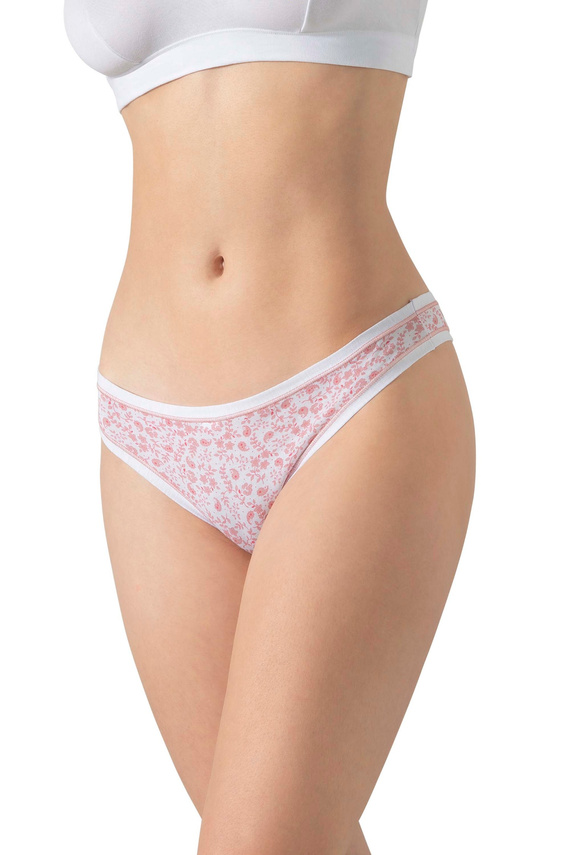 GD139-5H100 Brazilské kalhotky Cotonella 3-pack - bavlna, smyslný střih, každodenní pohodlí