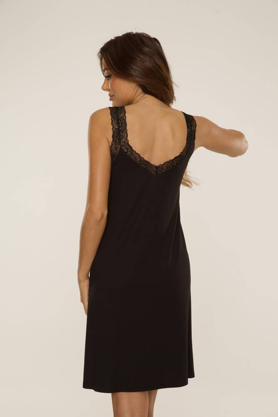 771 Noční košile Hazel De Lafense - černá