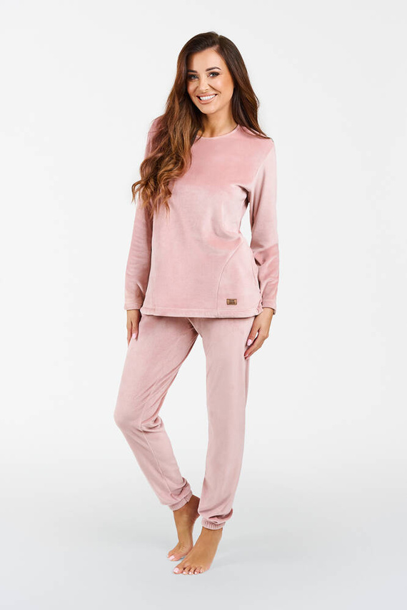 Akara Dámská souprava Italian Fashion - pudrově růžová