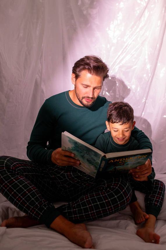 Fogo Dětské pyžamo Italian Fashion - zelené/potisk