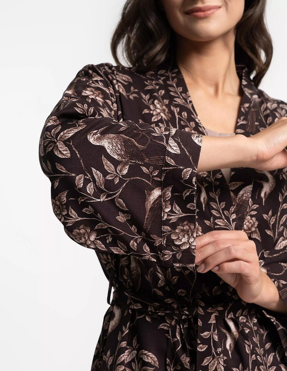 Moraj PDSZ3400 dámský župan cappuccino – 100% viskóza