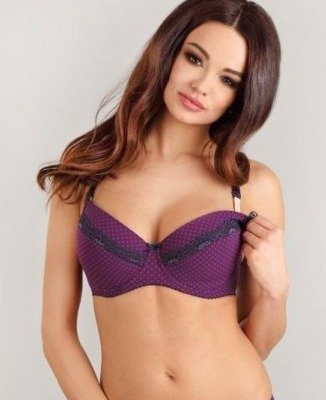 1825 Lupoline Kojicí podprsenka - fialová