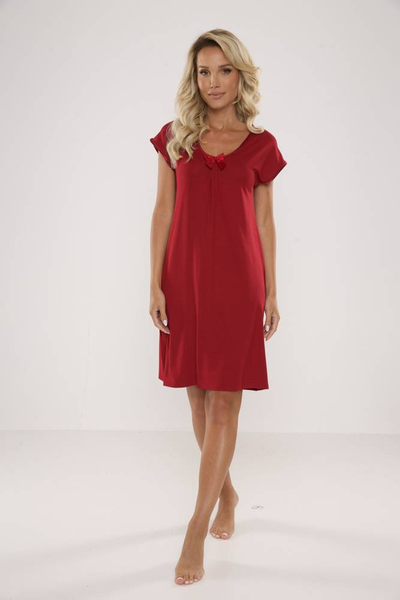 870 Visa De Lafense noční košile - bordó