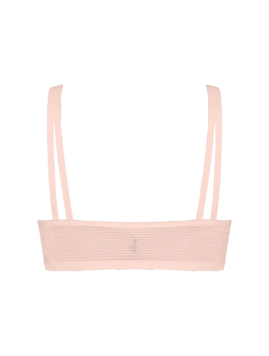 Bralette sloggi ZERO Feel Air bezešvá, lehká, prodyšná cherry pink