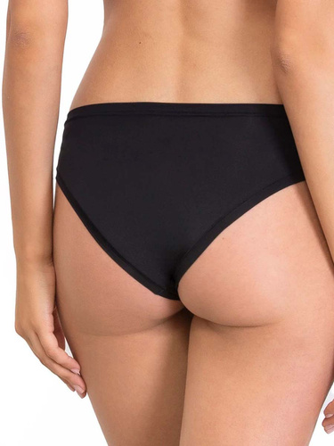1555 Fantastické kalhotky - bezešvé, mikrovlákno, klasický střih Sielei black