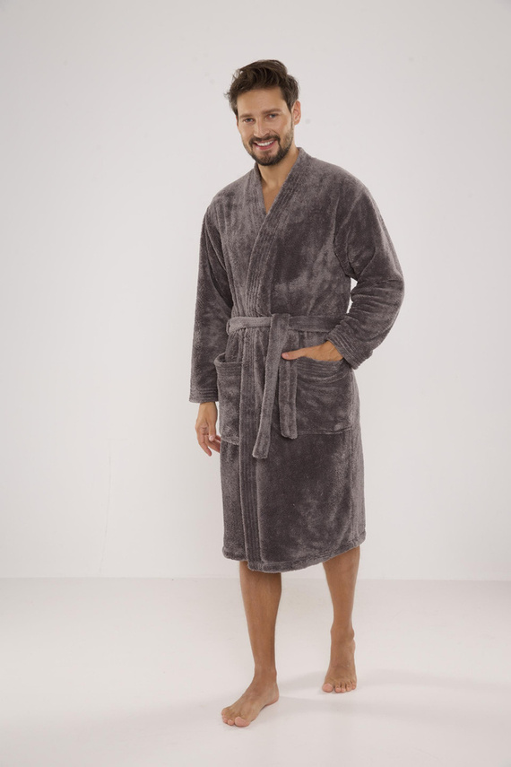 391 Pánský župan Hugo De lafense - šedý