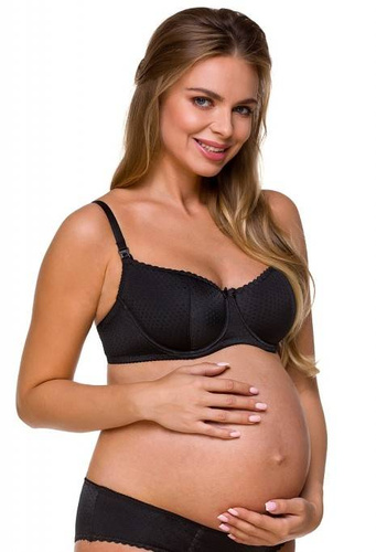 1381 Kojicí podprsenka Lupoline - černá