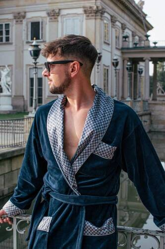 772 Bonjour pánský župan forex - tmavě modrý