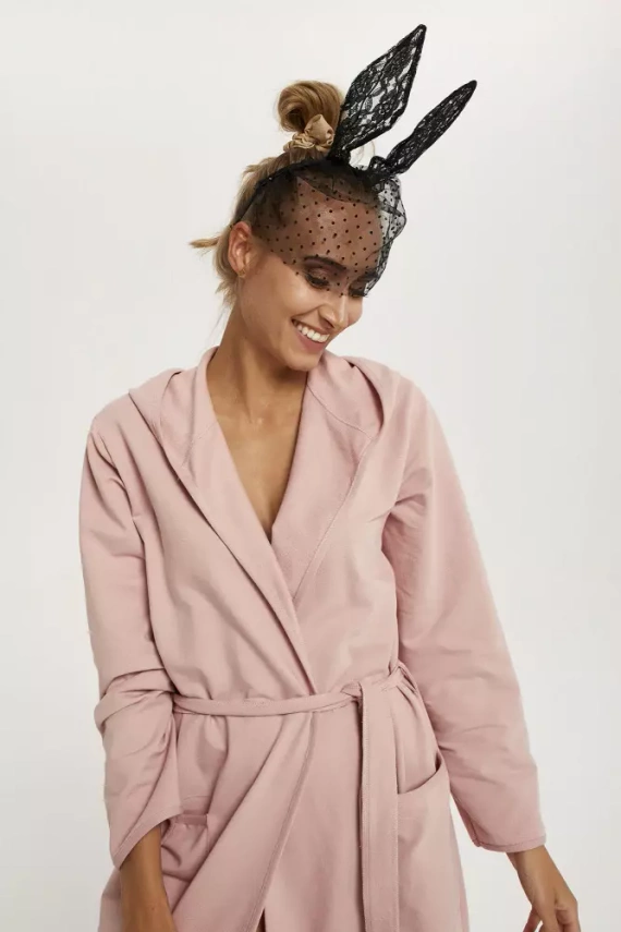 Karina Dámský župan Italian Fashion - pudrově růžový