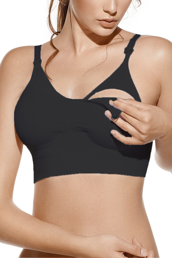 Jana Kojicí podprsenka Selene černá - bez kostic, prodyšná