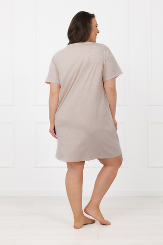 Dámská noční košile Shiba Italian Fashion 100% bavlna krátký rukáv