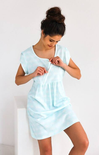 Noční košile Alma Sensis - máta