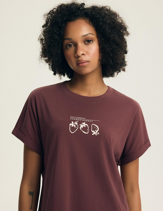 Noční košile Henderson Evika 45184 – bavlna, ovocný potisk