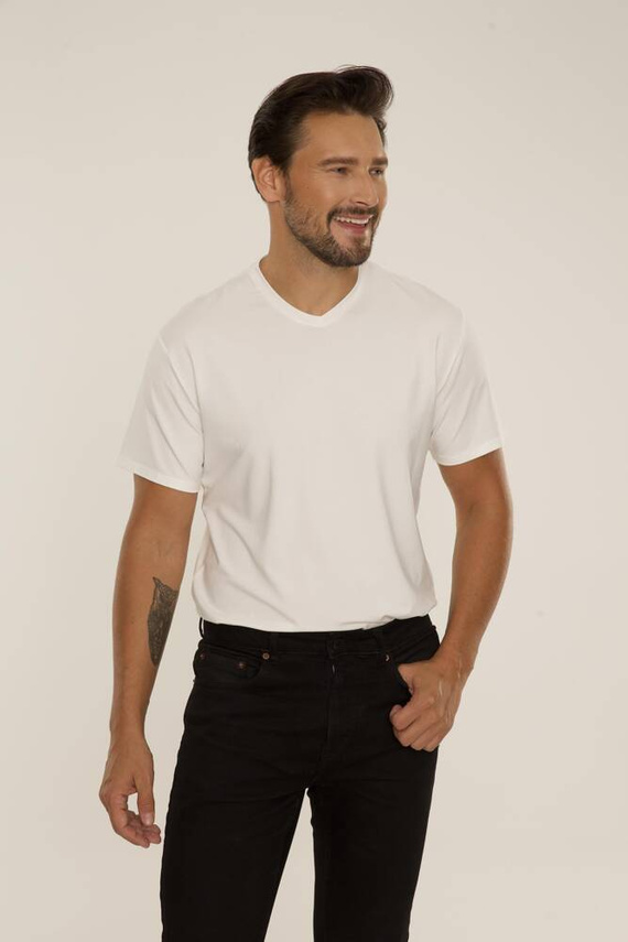 828 Chandler tričko De Lafense - ecru