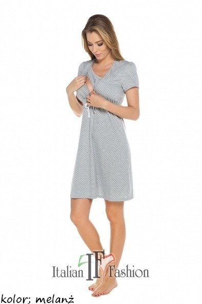 Košile pro těhotné a kojící ženy Joy Italian Fashion- melange