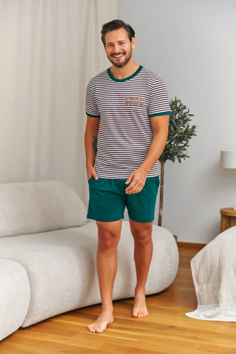 Pánské pyžamo 7404 Doctor Nap bavlna pohodlné prodyšné