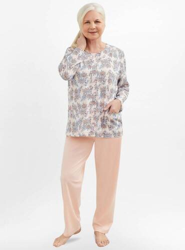 202 Maria III Piżama damska Martel -brzoskwiniowy 14