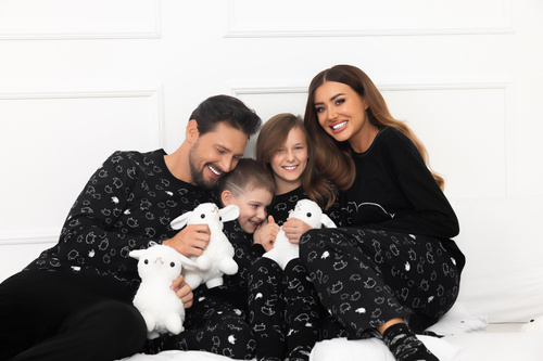 Pánské pyžamo Wito - dlouhý rukáv a dlouhé kalhoty, bavlna MEGA SOFT Italian Fashion