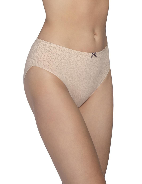 Figi L-120 BI-104 Lama béžové – Bavlněné, klasický střih, 3 kusy