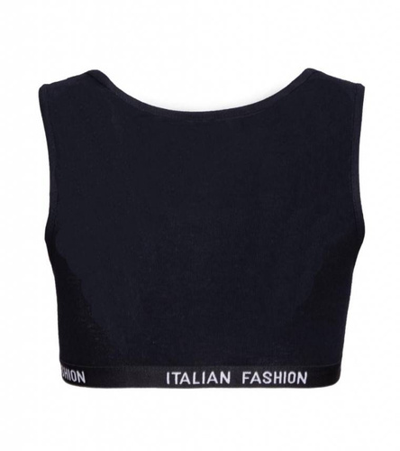 Nikola Dívčí podprsenka, široká ramínka Italian Fashion- černá