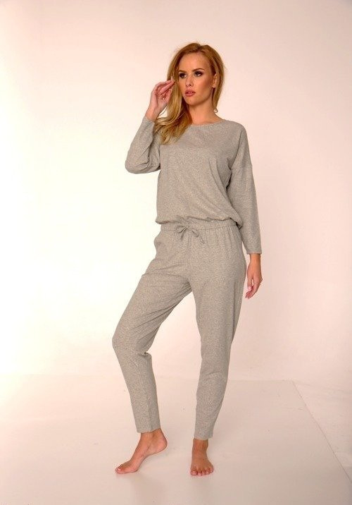 305 Paula Dámský pyžamový kostým - šedý