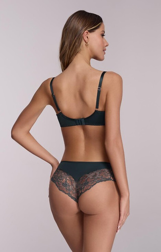 2174 Ava Azure poloměkká podprsenka s kosticí a krajkou