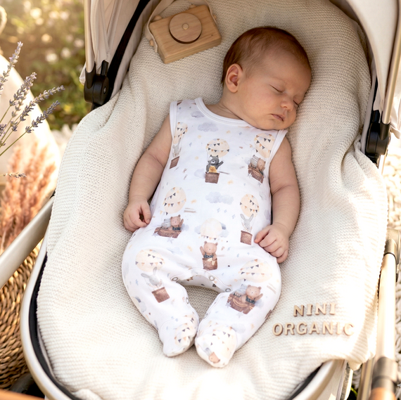 Nini Kojenecké Dupačky 100% Organická Bavlna – Polská Výroba