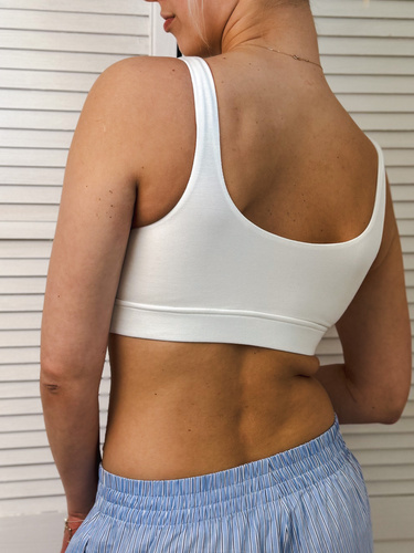 Milk&Love Mombri Klasyk nepromokavá kojicí podprsenka white 