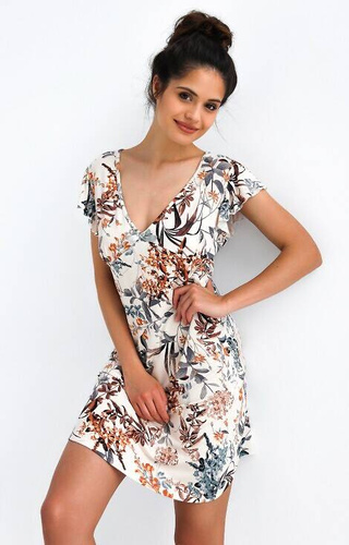 Noční košile Dolores Sensis - krémová