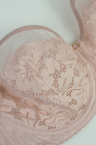 Mediolano Jasmin 19150 plunge podprsenka krajka pudrová V