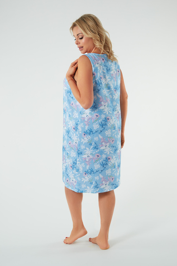 Noční košile s širokými ramínky Kaweri Italian Fashion - potisk