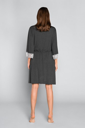 Sonata Dámský župan Italian Fashion dark mélange