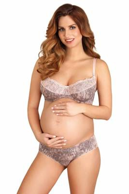 1382 Kojicí podprsenka LUPOLINE - růžová