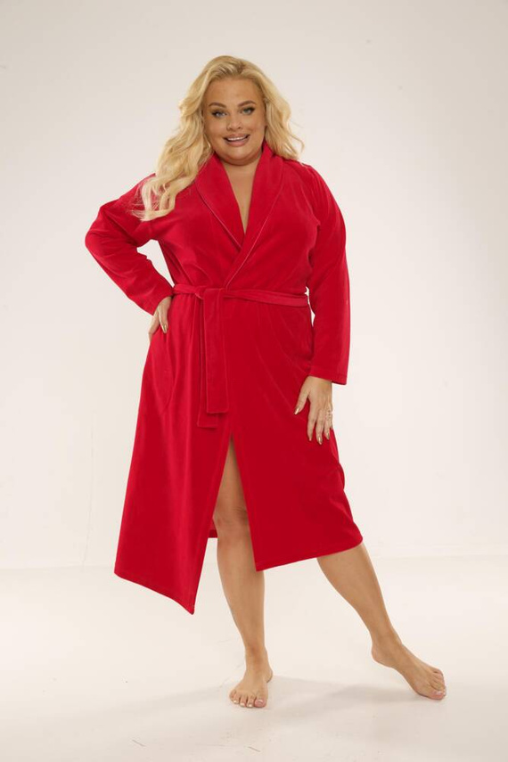 389 / 390 Lydie Dámský župan Forex - amarantová barva