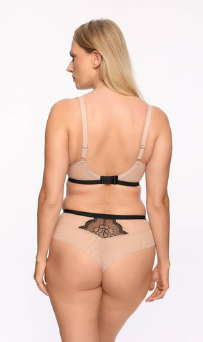 GFP 1287 Dámské kalhotky Carina Gaia - černo-béžové