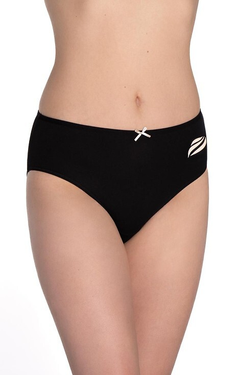 L-122BI-64 Dámské bavlněné bikiny, klasické, 3 balení